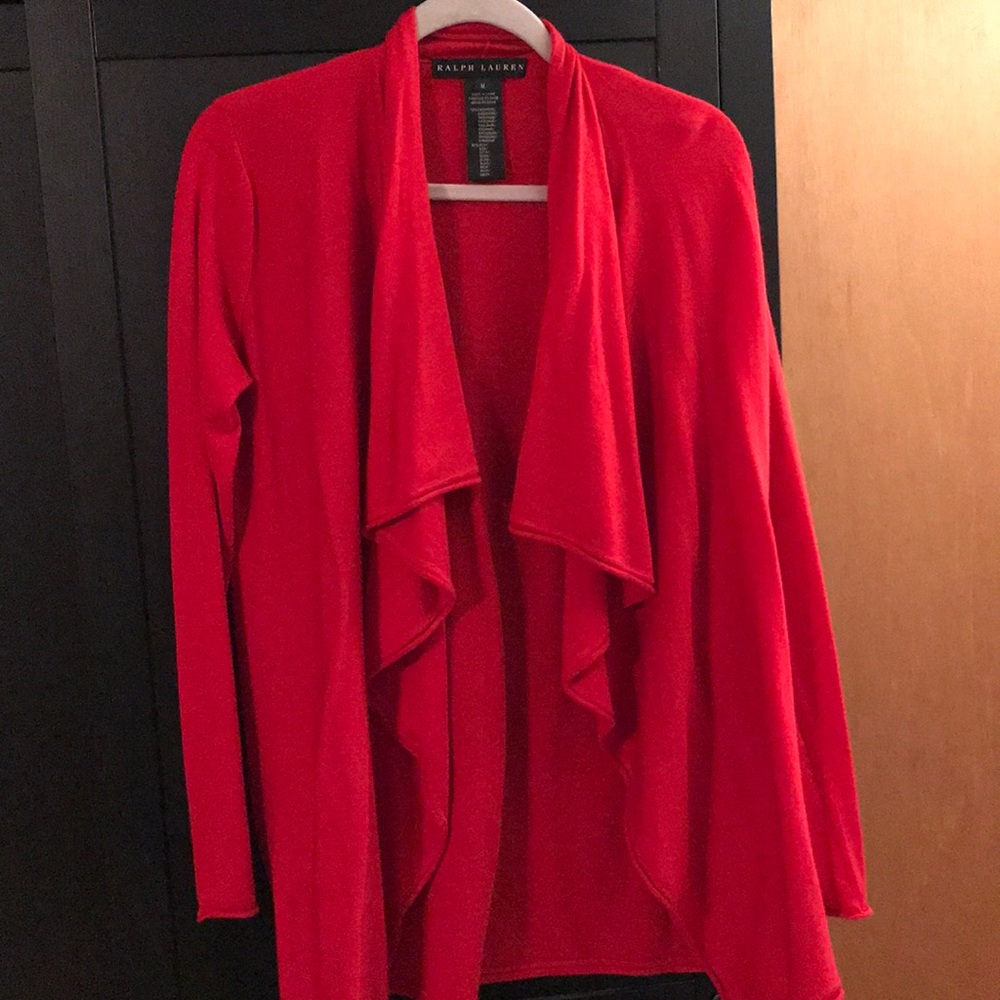 Ralph Lauren Black Label open front cardigan